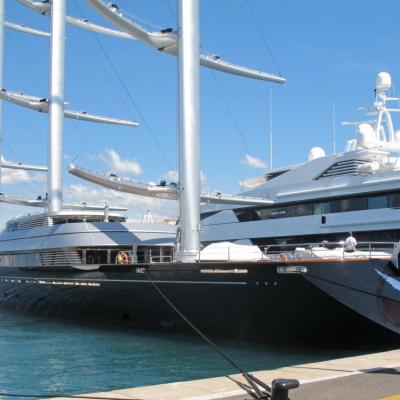 Maltèse Falcon - Yacht de luxe (88m) 2400m2 de voiles !