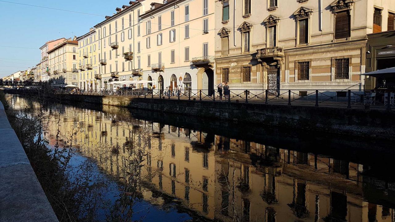 De retour dans le quartier de Navigli