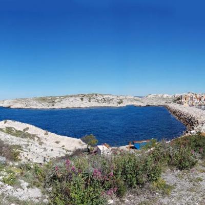 Les îles du Frioul, face à Marseille