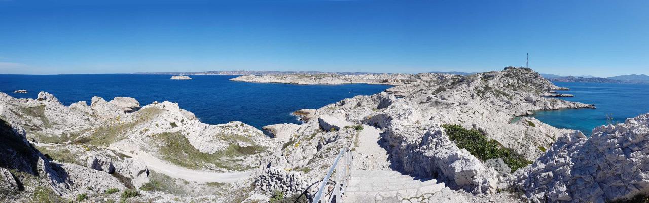 Les îles du Frioul, face à Marseille