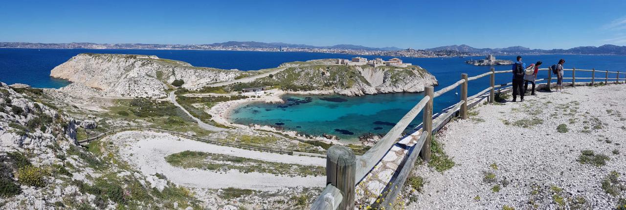 Les îles du Frioul, face à Marseille