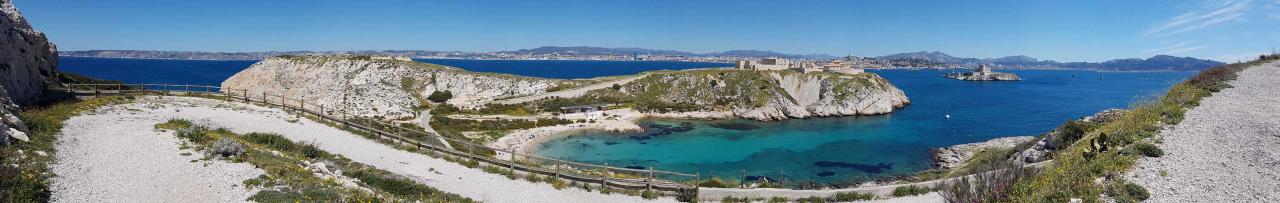 Les îles du Frioul, face à Marseille