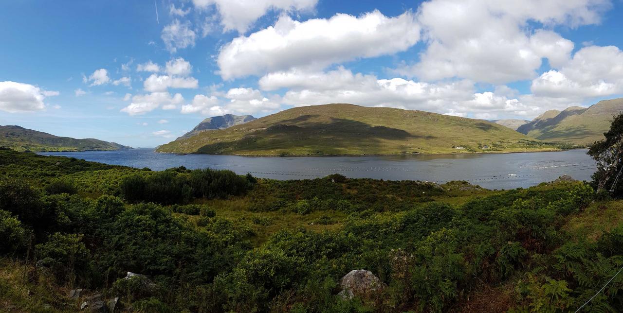 pluie et soleil en alternance ... nous sommes bien dans le Connemara