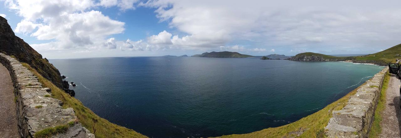 La péninsule de Dingle s’étend sur plus de 160km