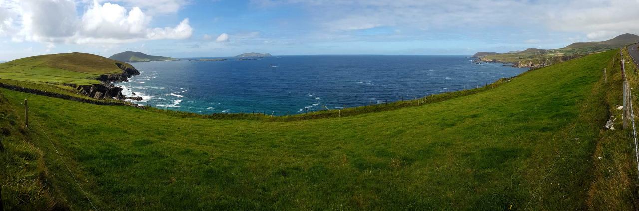 les îles Blasket face à la péninsule de Dingle