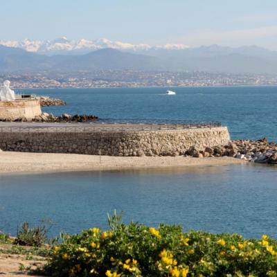 Le Nomade sur les remparts d'Antibes