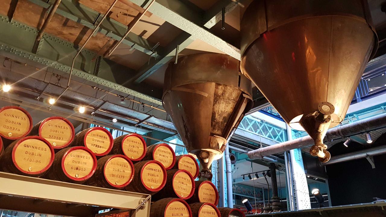 ancienne salle de fermentation transformée en musée
