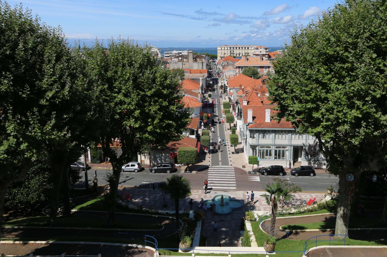 Arcachon et la vue du Parc Mauresque