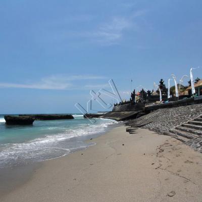 Le Pura (temple) Batu Mejan sur la plage de Batu Bolong (Canggu)