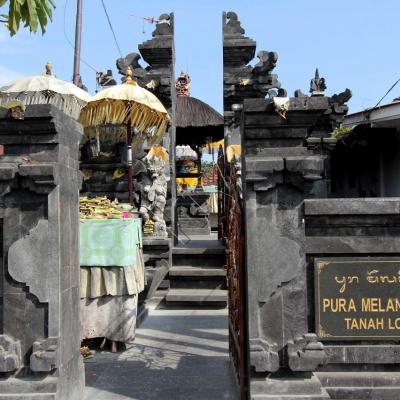 Au sud ouest de Bali, le Tanah Lot