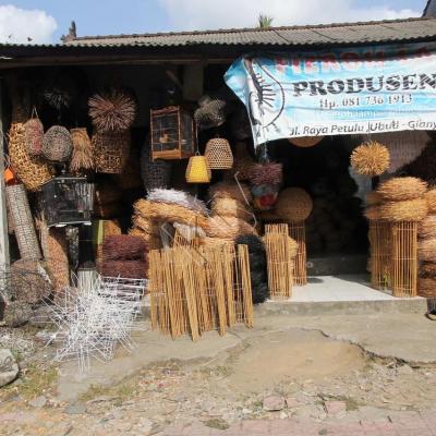 La route des artisans de Ubud à Tegallalang