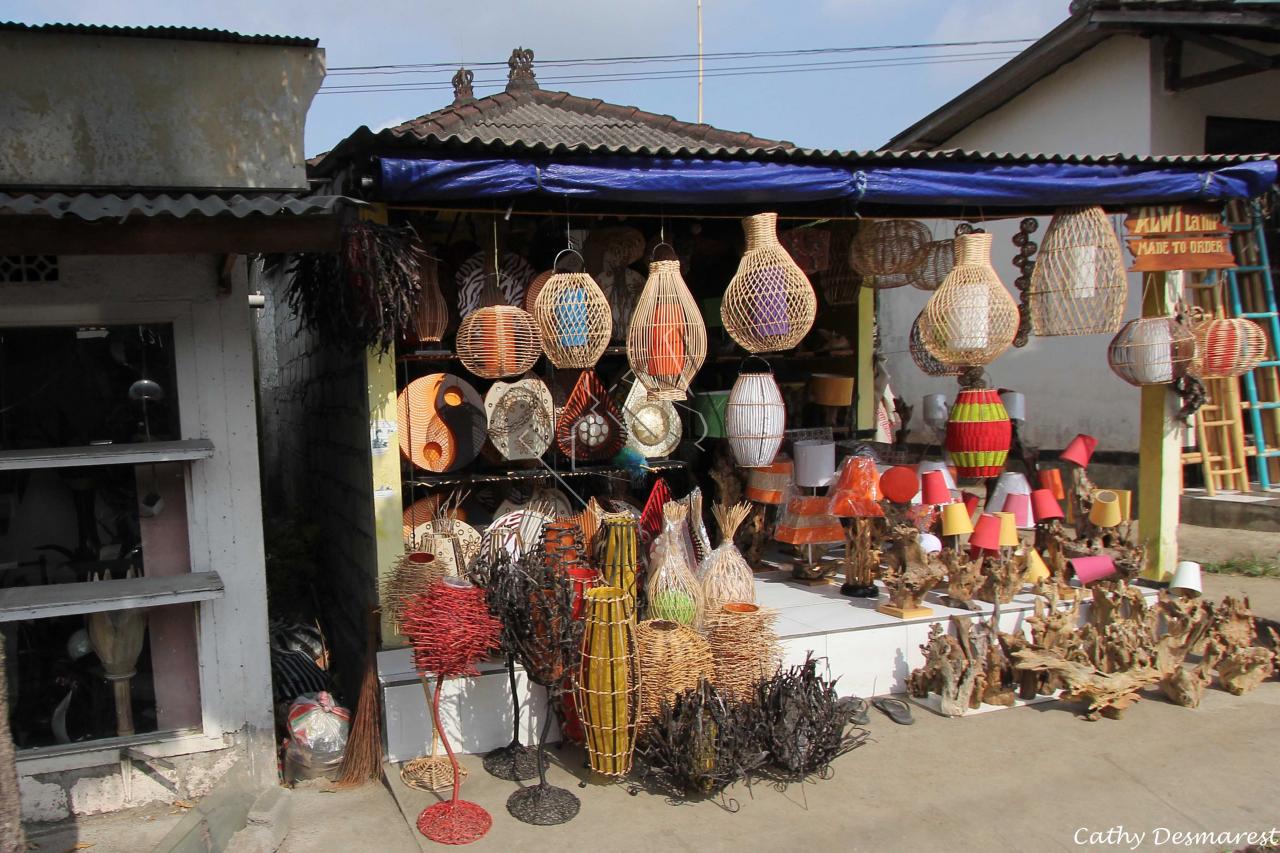 La route des artisans de Ubud à Tegallalang