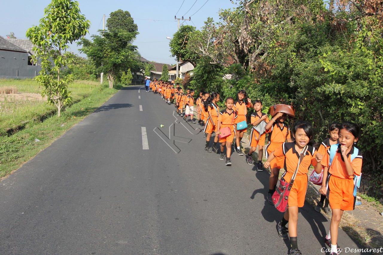 Chaque école a un uniforme différent