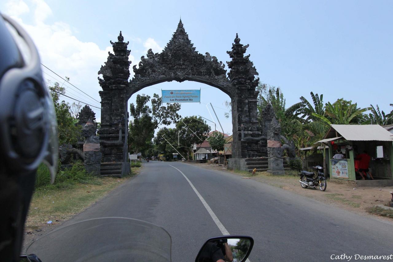 nous arrivons vraiment au nord ouest de Bali