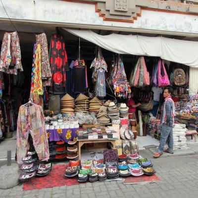 Un petit tour au marché de Ubud avant notre départ