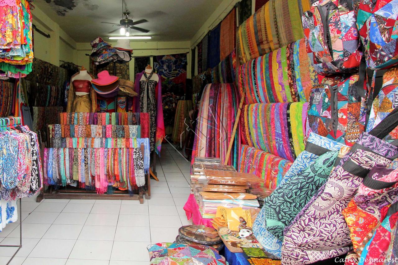 Les couleurs du marché, ici Ubud, mais tout Bali est colorée