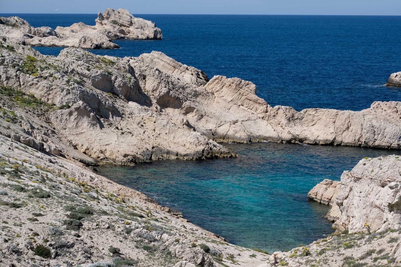 Les îles du Frioul, face à Marseille