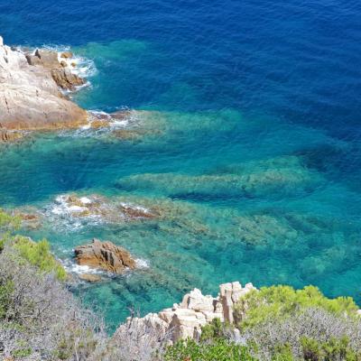 Cap Camarat dominant la presqu'île de Saint-Tropez