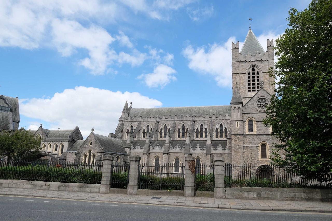 Christ Church ou cathédrale de la Sainte-Trinité de Dublin