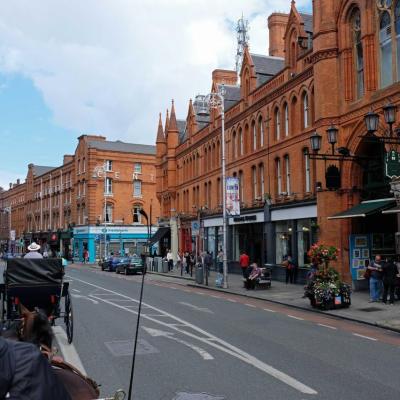 Dame Street regroupe la plupart des banques de Dublin