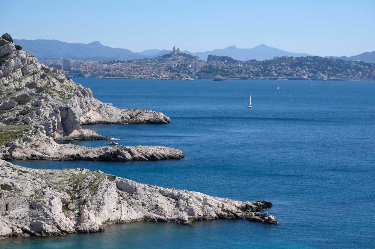 Les îles du Frioul, face à Marseille