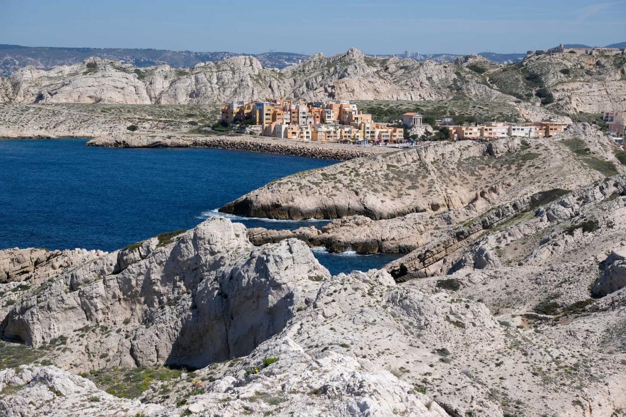 Les îles du Frioul, face à Marseille