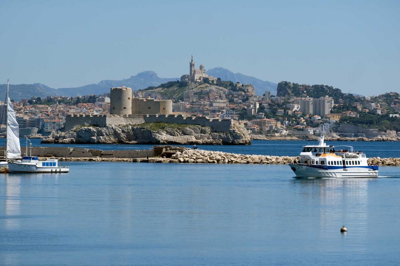 Les îles du Frioul, face à Marseille