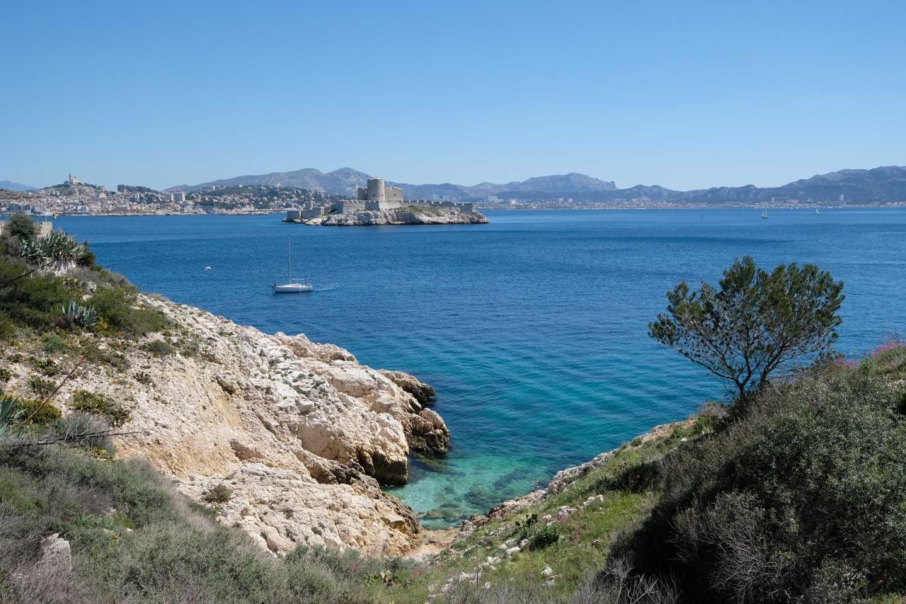 Les îles du Frioul, face à Marseille