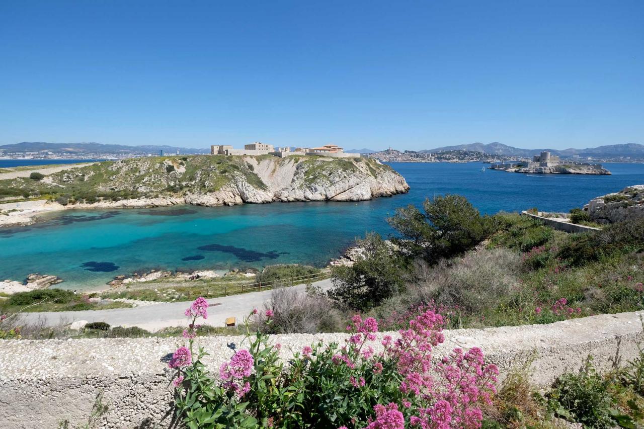 Les îles du Frioul, face à Marseille