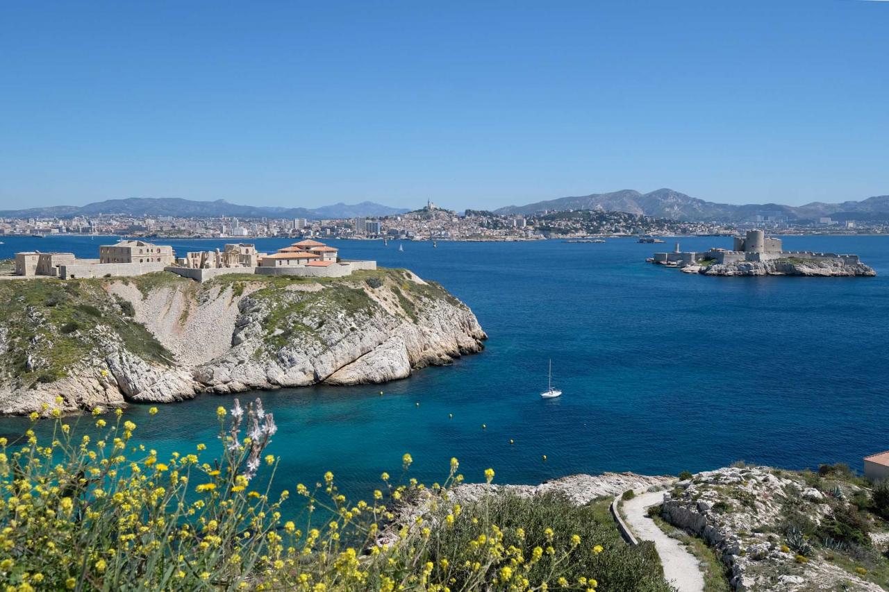 Les îles du Frioul, face à Marseille