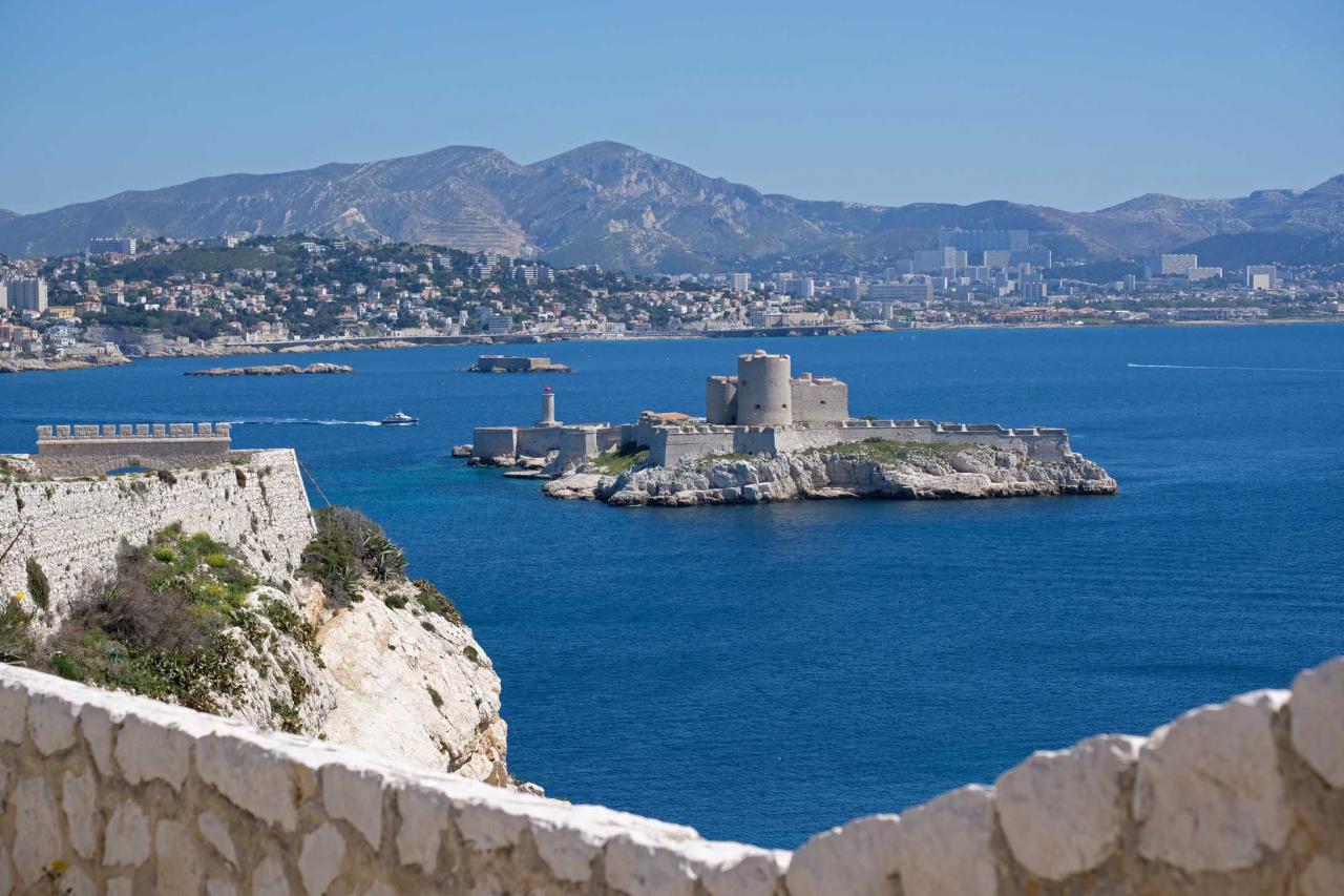 Les îles du Frioul, face à Marseille