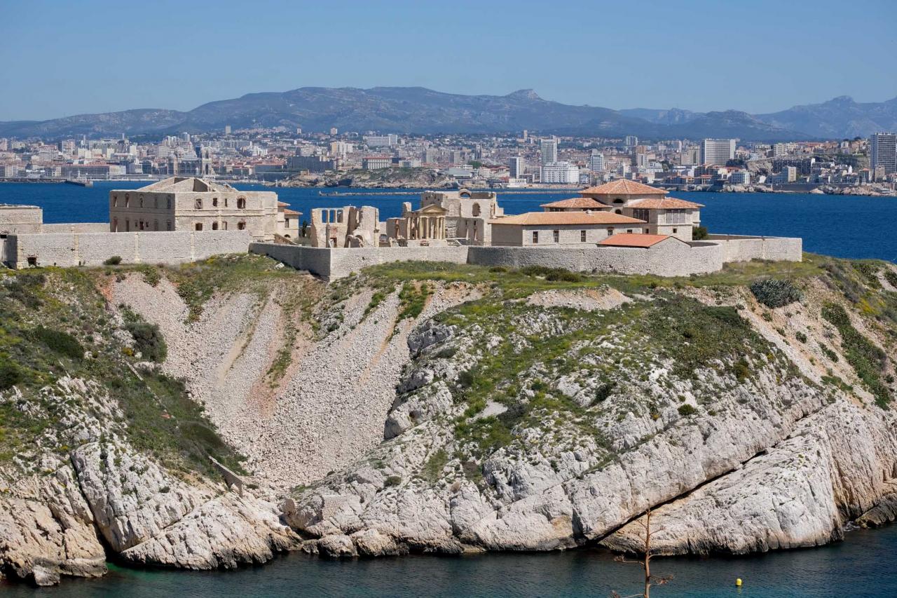 Les îles du Frioul, face à Marseille