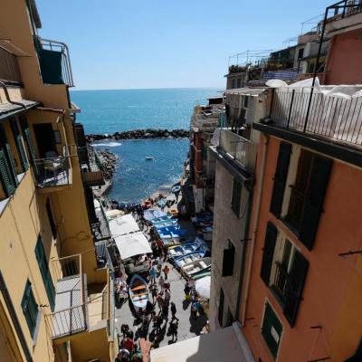 C'est Riomaggiore qui a les maisons les plus colorées