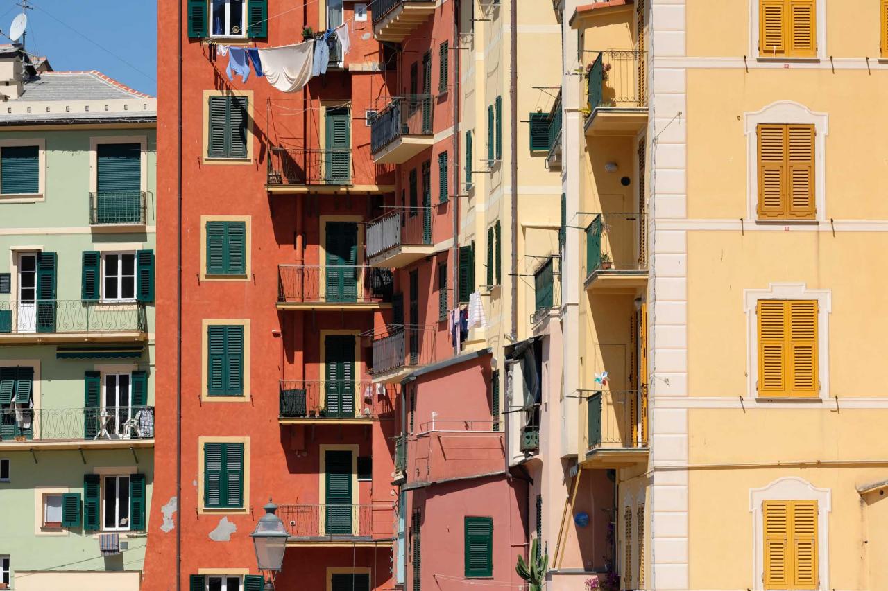 Camogli et ses petits 