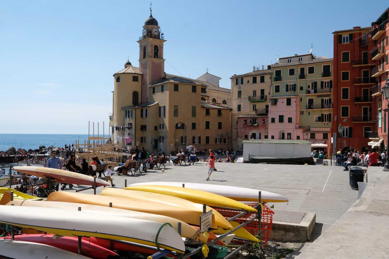 Camogli et ses petits 