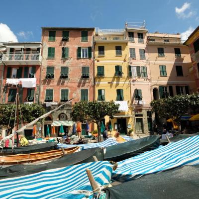 atmosphère particulière à Vernazza !