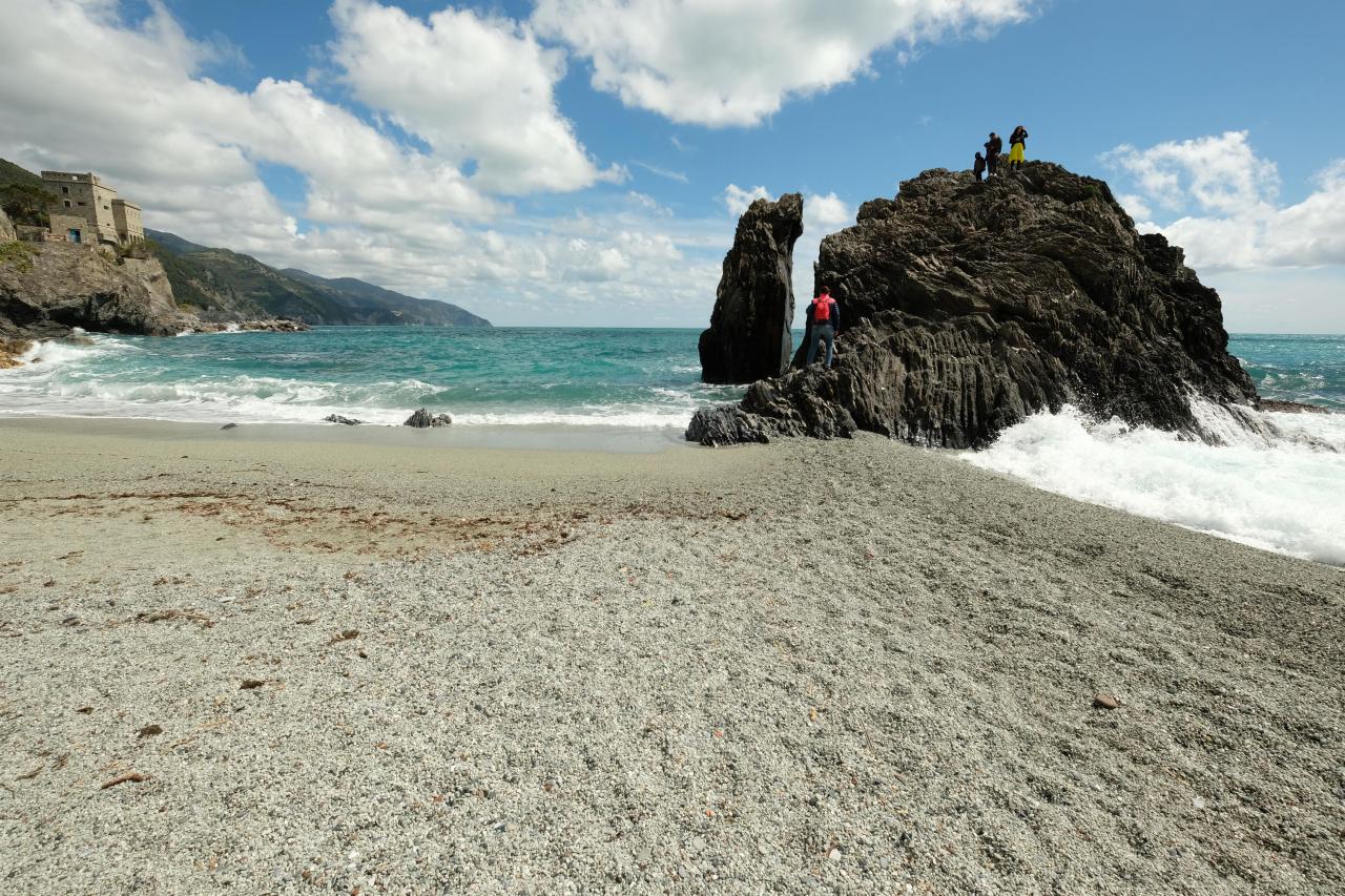 le rocher fendu de Monterosso