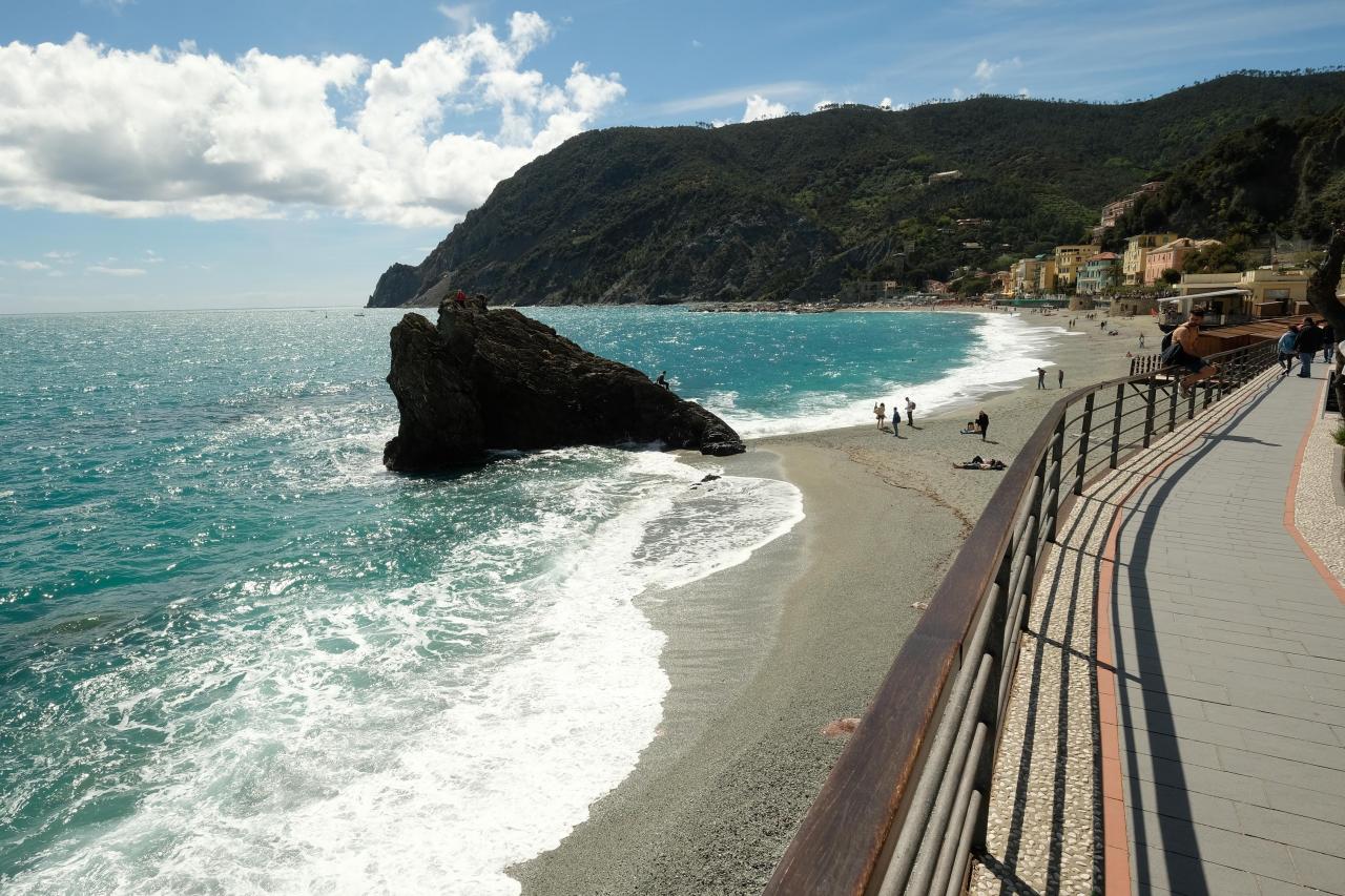 balade inévitable sur la promenade qui longe la plage