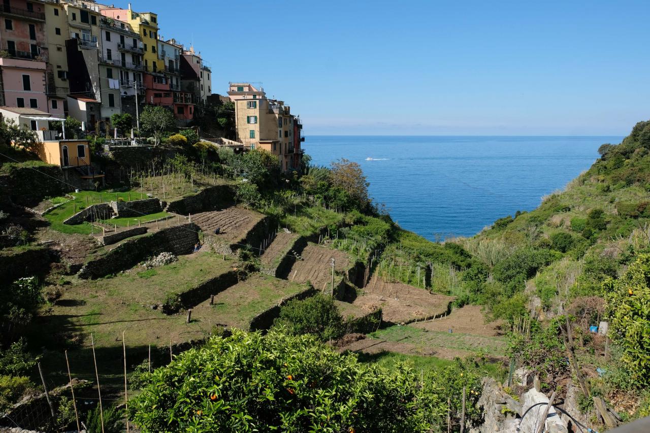 Corniglia est le seul village qui n'a pas de port et non relié à la mer