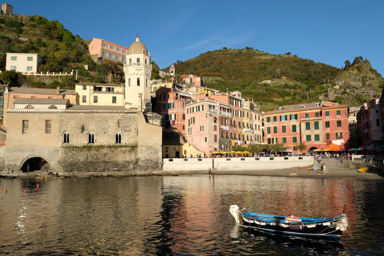 Retour à Vernazza pour ma photo de nuit ...