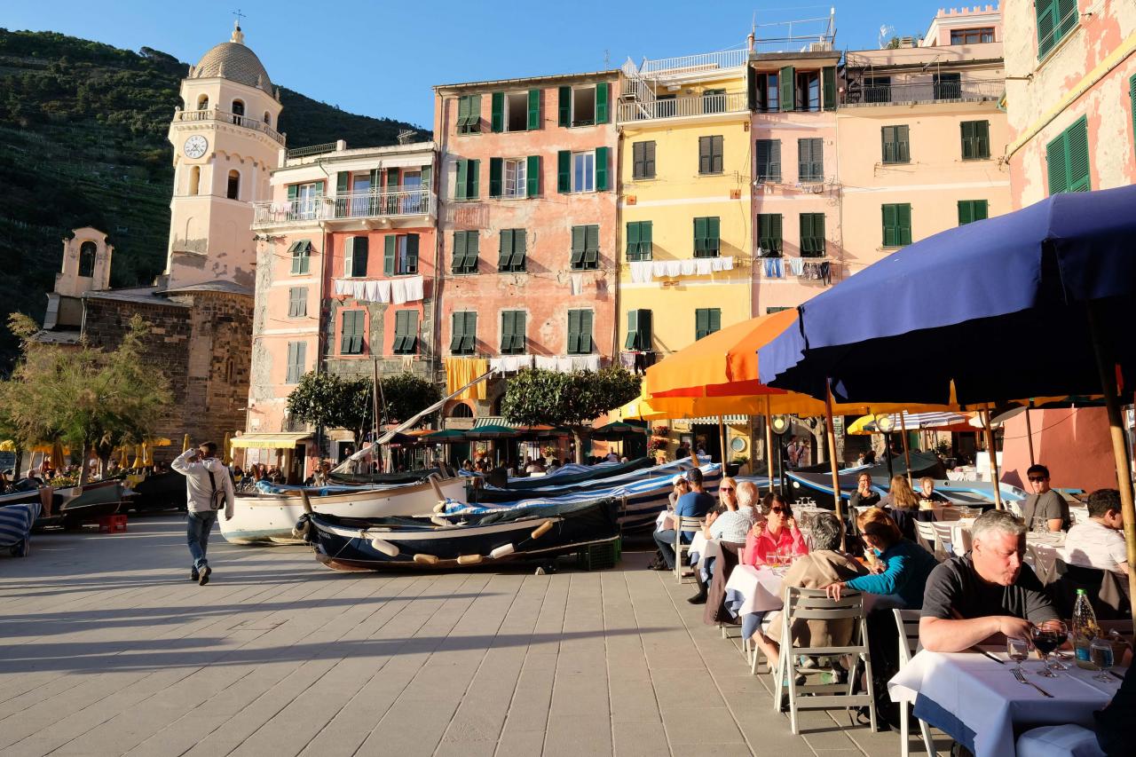 Retour à Vernazza pour ma photo de nuit ...