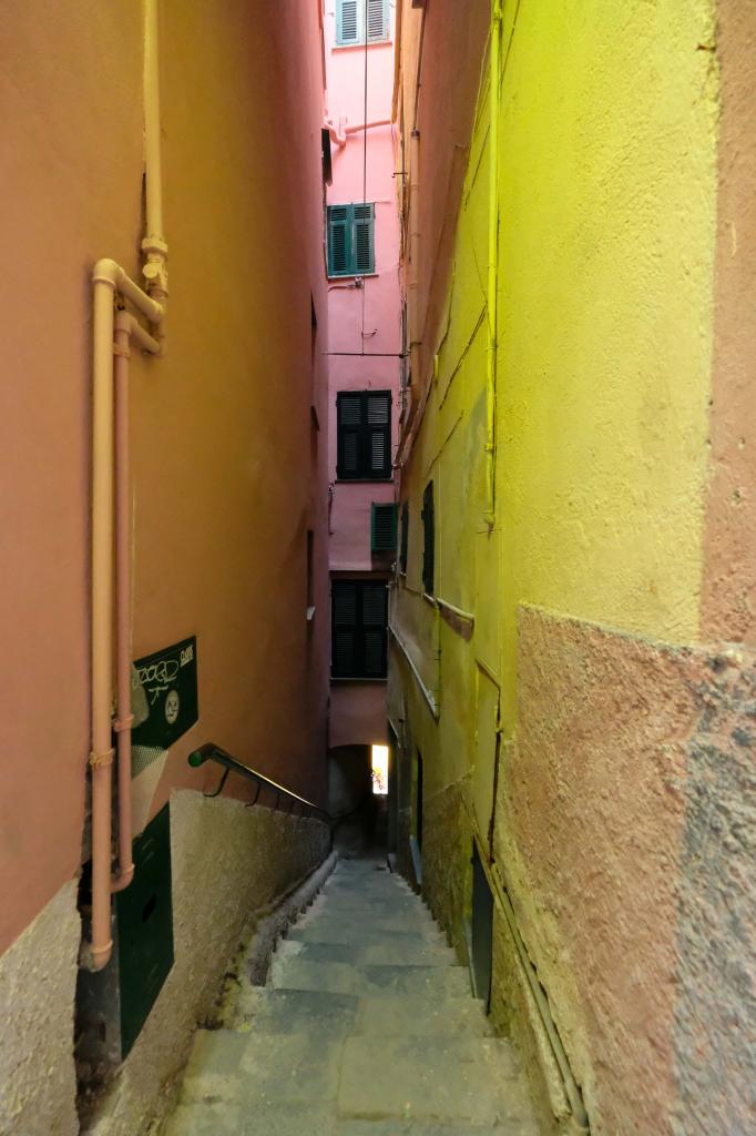 Retour à Vernazza pour ma photo de nuit ...