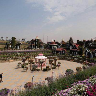 Miracle Garden le plus grand jardin du monde dans le désert