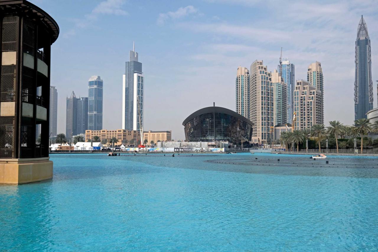 l'opéra de Dubaï récemment terminé peut accueillir 2000 personnes