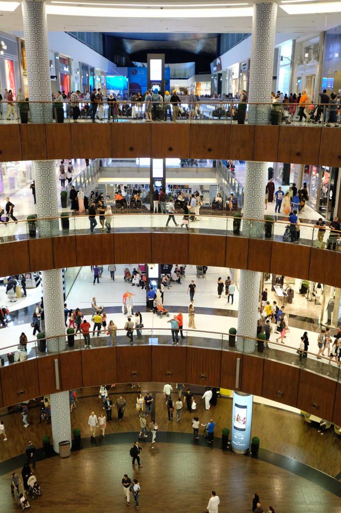 le Dubaï mall, plus grand centre commercial du monde