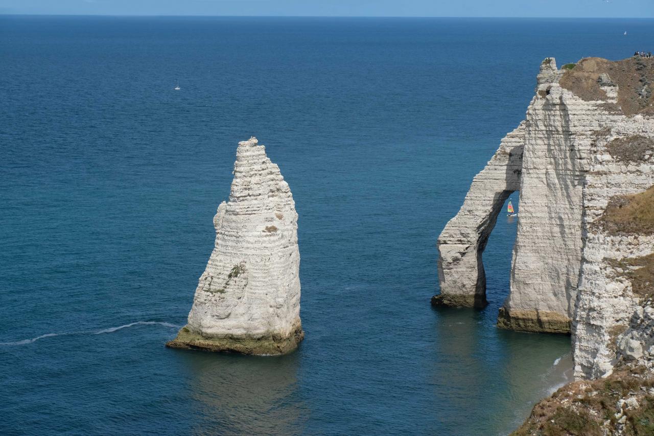 L’arche d’Aval est la plus haute des trois