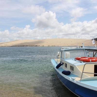 La dune du Pilat, vue du Banc d'Arguin