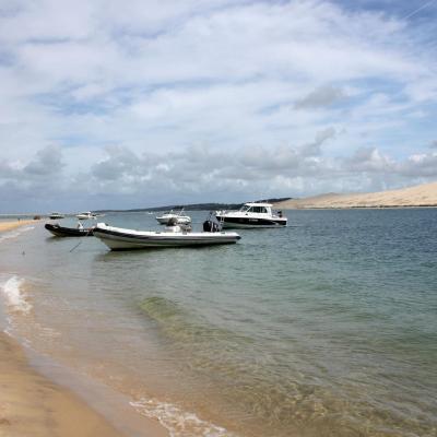 La dune du Pilat, vue du Banc d'Arguin