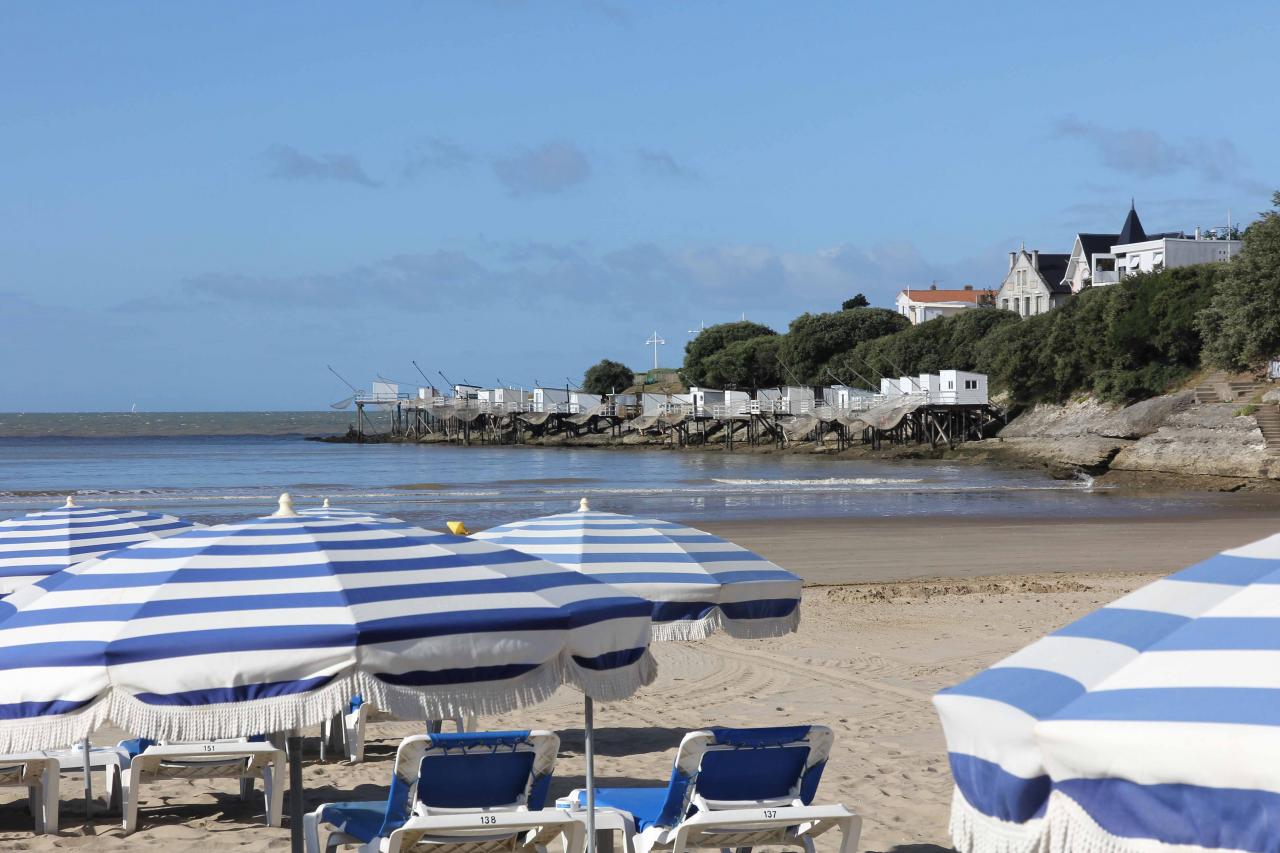 La plage de Pontaillac à Royan