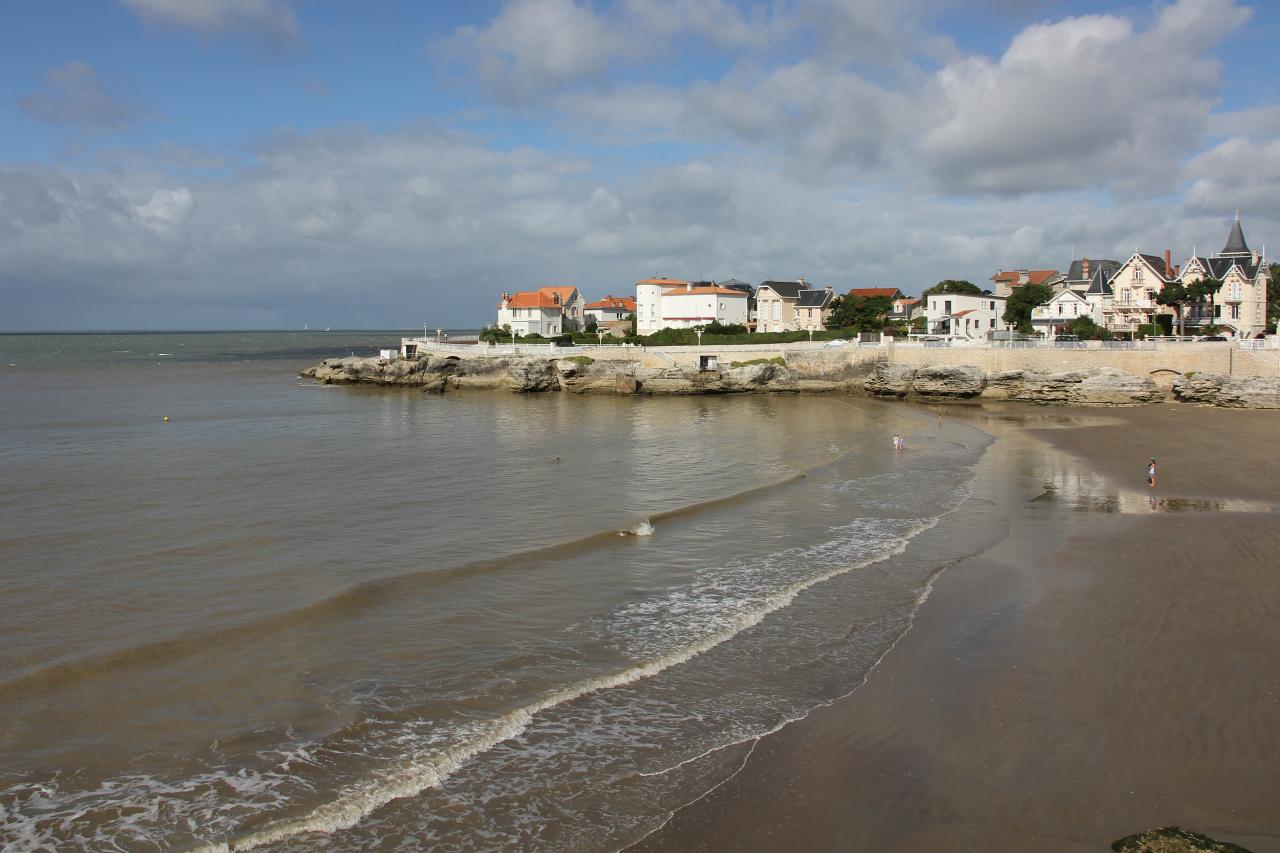 la plage du Chaix à Royan